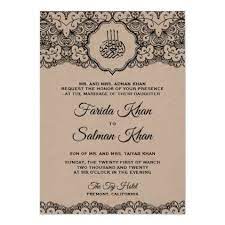Download, print or send online with rsvp for free. Vintage Black Lace Rustic Kraft Islamic Wedding Invitation Zazzle Com In 2021 Muslim Wedding Invitations Islamic Wedding Wedding Invitation Card Design