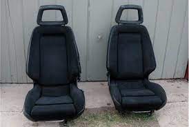 for sale black recaro lx c seats cloth vinyl e21 e24