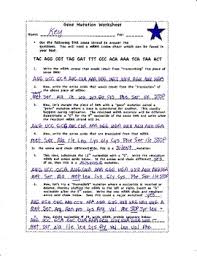 Mutations are the source of all new alleles in nature. Gene Mutations Worksheet Answers Worksheet List