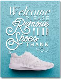 Downloadable print art for 8 x10 instant download, please remove your shoes wall art. Please Remove Shoes