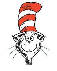The Excellent The Cat In The Hat Is A Legendary Character In The Picture Inside Blank Cat In The Hat Seuss Crafts Seuss Dr Seuss
