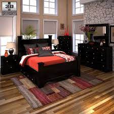 Matching bedroom set available, sold separately Ashley Shay Poster Bedroom Set 3d Model Furniture On Hum3d