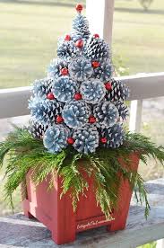 You will learn how to make various christmas wreaths, ornaments from pasta and more things that will. How To Make Pine Cone Christmas Trees Cottage At The Crossroads