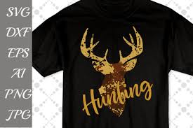 Download Hunting Svg Ombre Svg Deer Head Svg Country Svg Buck Svg T Shirt Designs 82467 Svgs Design Bundles