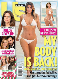 Us Weekly Back Issue December 23 2013 Digital In 2020 Kim Kardashian Body Bikini Kim Kardashian Bikini Body