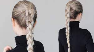Here's another alternative to a normal braid that uses 4 strands of hair instead of three. How To Four 4 Strand Braid Tutorial Youtube