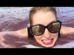 It seems like very few people from utah have swum in the salt lake and/or have no desire to. The Great Salt Lake Is Pink Youtube