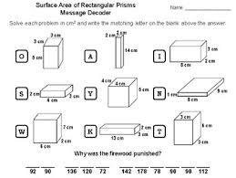 Surface area = 1) surface area = 2) surface area = 3) surface area = 4) surface area = 5) surface area = 6) A Rectangular Prism Is Also Known As