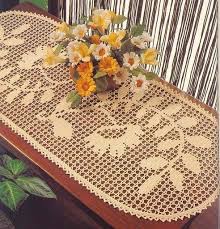 Yuvarlak oval sehpa salon takımı dantel modelleri (1). Modern Dantel Modelleri Tig Isleri Filet Crochet Ortuler