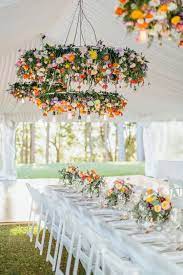 They can tell you how to make a floral backdrop which can beautify your whole wedding. Cool Easy 15 Hanging Floral Installation For Wedding Decorating Https Oosile Com Easy 1 Hanging Flowers Wedding Hanging Wedding Decorations Wedding Flowers