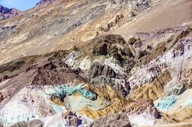 Specifically, the iron compounds began to oxidize and produce colors ranging from yellows, greens, pinks and purples. Artists Point Along Artists Drive Death Valley National Park U Stock Photo C Meinzahn 4032149 Stockfresh