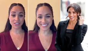 Cute young meghan, i love her hair in the last picture 😂 #meghanmarkle #duchessofsussex #cute #young. Watch Meghan Markle Gives Amazing Advice To Girl Before Interview