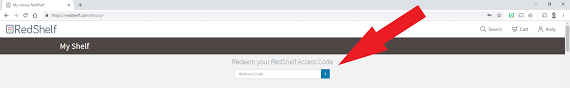 How To Redeem A Redshelf Access Code Redshelf Solve