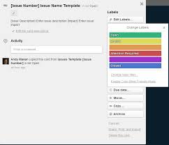 Sample issue log with explanations: Create A Project Issue Log In Trello Techrepublic