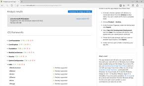 Xcode is only available for mac and. Windows Bridge For Ios App Analysis Tool Now Available Windows Developer Blog