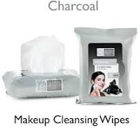 Global Beauty Care Makeup Remover Wipes (100 Count (4-Pack), Charcoal)