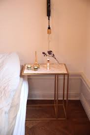 Pin By Alexa On Home Ikea Table Bedside Table Diy Ikea Hack