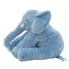 Large Plush Elephant Doll Cushion Elephant Pillows Baby Elephant Pillow Elephant Plush Pillow