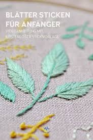 Diy wochenplan meerjungfrau / free printable zum ausdrucken . Blatter Sticken Fur Anfanger Kostenlose Stickvorlage Pumora