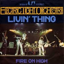 Livin Thing Fire On High Electric Light Orchestra Album Cover Livin Thing Electric Lighter Orchestra