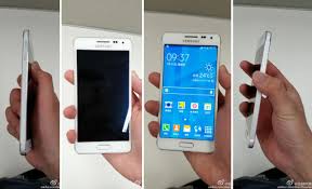 Samsung Galaxy Alpha appears in white ...