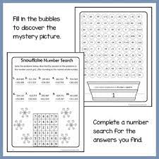 Help students practice calculating fractions and percentages with these math worksheets for seventh graders. Winter Math Puzzles 6th Grade Common Core Distance Learning Tpt