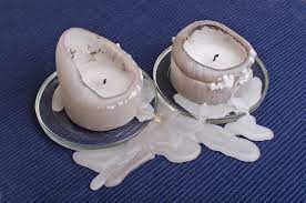 The mirror reflects the flame on the candles, creating a pretty effect, and catches any dripping wax. How To Remove Candle Wax From A Tablecloth Simply Tablecloths Uk