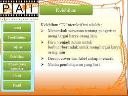 Memberikan pengertian tentang media pembelajaran yang dapat dirangkum sebagai berikut ilmawan 2004. Presentasi Cd Interaktif Tutorial Menghargai Karya Orang Lain