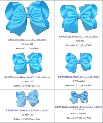 Hair Bow Measurement Chart Lajoshrich Com