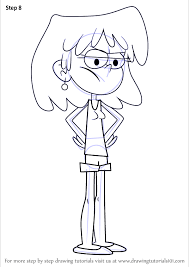 Welcome to the loud house! Learn How To Draw Lori Loud From The Loud House The Loud House Step By Step Drawing Tutorials