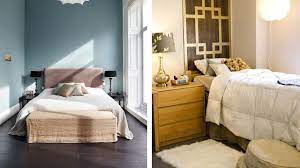 For this example, i chose an 8' x 10' rug and placed it horizontally across the space. 11 Small Bedroom Ideas To Make Your Room More Spacious Youtube
