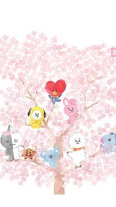 Bt21 Shooky Cooky Tata Chimmy Mang Koya Rj Wallpaper Cute Wallpapers Bts Wallpaper Bts Drawings