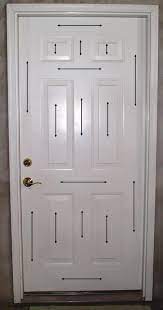 Flat paint hides imperfections, including brush strokes the most. Brushing Steel Doors The Practical House Painting Guide