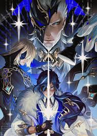 Artstation - Kaeya And Dainsleif - Genshin Impact