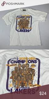 Vintage La Lakers 2010 Nba Champions T Shirt Nba Champions Nba Shirts
