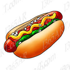 Plus, it's an easy way to celebrate each season or special holidays. Buy 3 Get 1 Free Hot Dog Clipart Illustration Digital Etsy