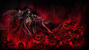 Desktop pc, laptop, mac, iphone, ipad, android mobiles, tablets, windows phone. Hd Wallpaper Anime Overlord Ainz Ooal Gown Hd Wallpapers Market