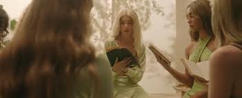 Lorde also sported a yellow satin crop top in the clip paired with a matching skirt, and fans could not get enough of the the appearance marked the first time fans had seen lorde wear her hair blonde. 2duizbyxa26t7m