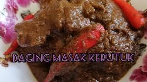 Bahan resepi kerutuk itik serati cikgu afy #3: Daging Masak Kerutuk Youtube
