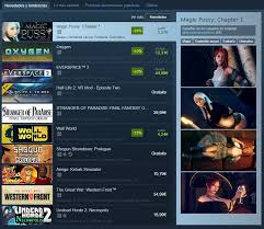 REVENANT on X: Lo de los juegos porno en Steam está siendo una cosa...  Magic Pussy Chapter 1 xdddd t.coNf6kmAKExb  X