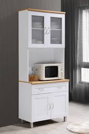 Definitely organizing the bigger space is easier, because there is a lot of space to put all. Hodedah Tall Free Standing Kitchen Cabinet White Walmart Com Walmart Com