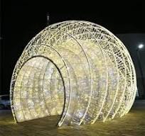 3D LED Christmas Light Outdoor LED Ball Motif Light for ...