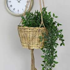 Maybe you would like to learn more about one of these? Round Hanging Basket With Rope Detail The Basket Company