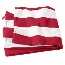 Personalized Cabana Tripe Beach Towel Monogrammed Initials Custom 25 Liked On Poly Embroidered Beach Towel Monogrammed Beach Towels Striped Beach Towel