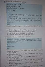 Kalimat penutup surat yang tepat agar tati segera membalas surat dora adalah … a. 3 Cermatilah Kutipan Surat Berikut Kalimat Yang Tepat Untuk Melengkapi Surat Pribadi Brainly Co Id