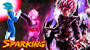 Lr super saiyan rose goku black theme project zero mortals extended. Sp Super Saiyan Rose Goku Black Showcase Dragon Ball Legends Youtube