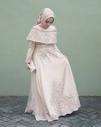 Daftar harga baju muslim & muslimah terbaik 2021. Gaun Pengantin Hijab Mewah Info Kece