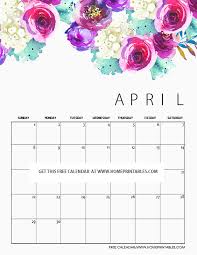 Free Printable Calendar 2018 In Beautiful Florals Home Printables Calendar Printables Print Calendar Free Printable Calendar