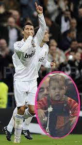 Ronaldo's older sisters, katia, along with his mom dolores and other family members were seen taking his son cris jr to a checkup at a private hospital. Pictures Of Cristiano Ronaldo S Baby Son Cristiano Ronaldo Jr In Madrid Popsugar Celebrity