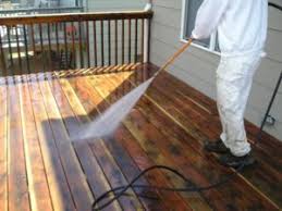 How is your deck looking? Pressure Wash Deck House Nova Ricky S Lawn And Landscape Vinyl Siding Concrete Sidewalk Roof Power Waskhing Ricky S Lawn Landscaping